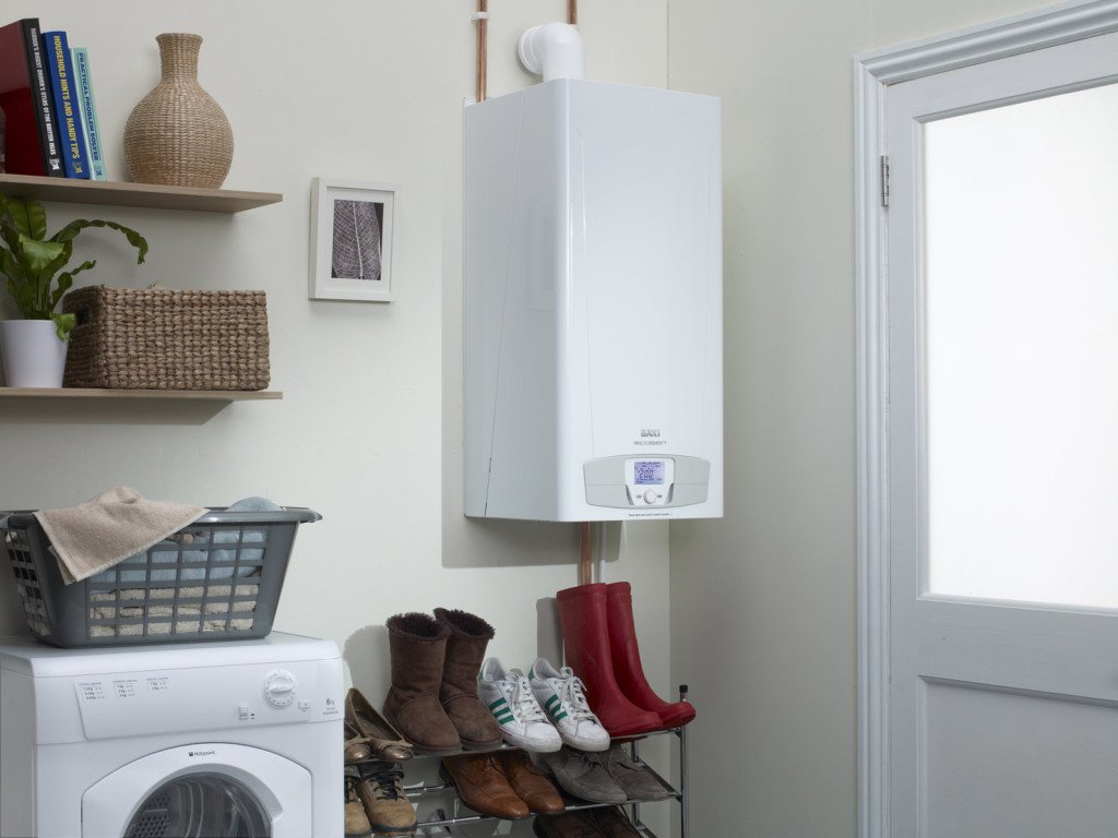 Gas boiler replacement installation for a home in the Newry service area