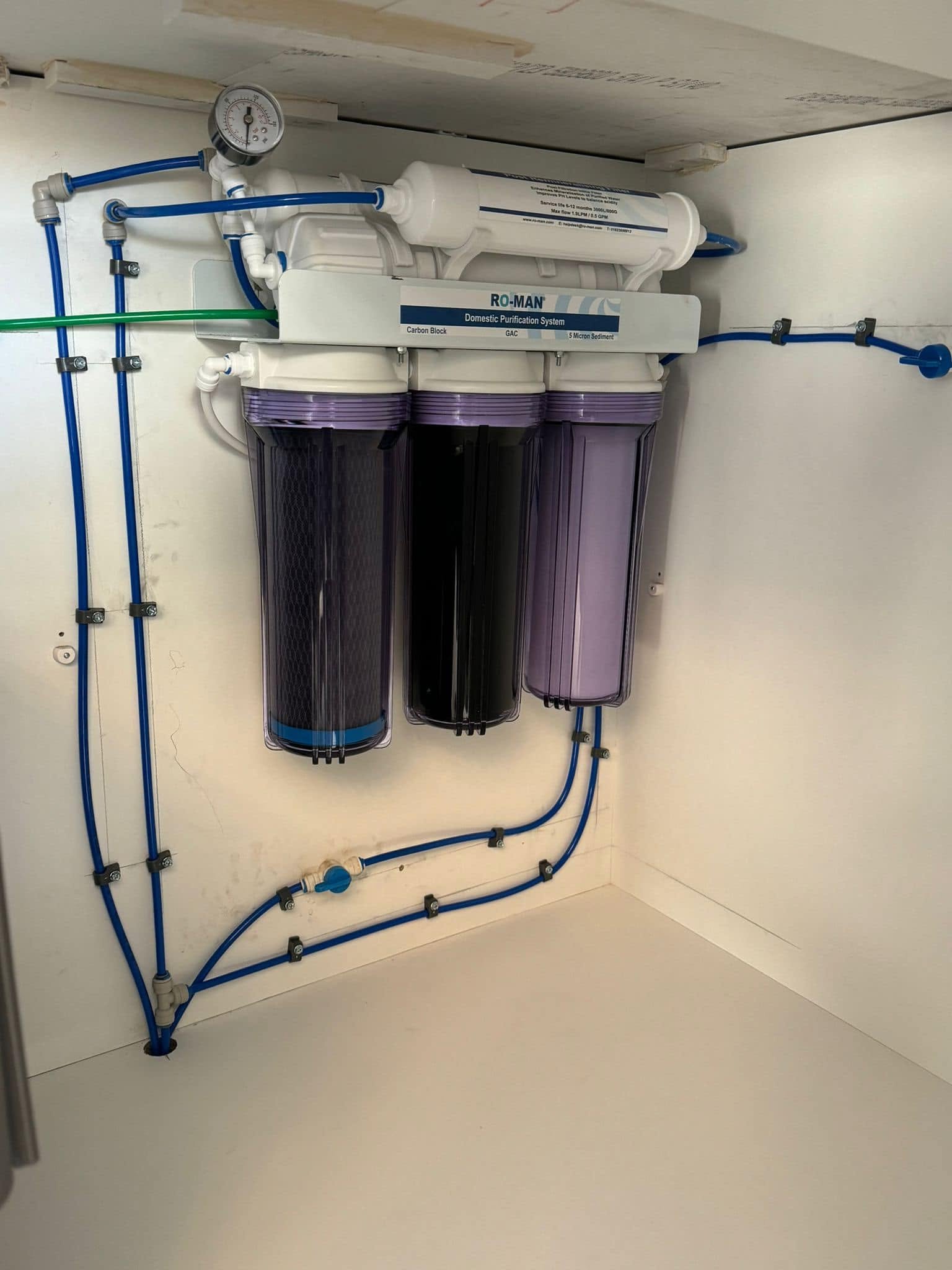 6-Stage Reverse Osmosis Filtration Installed in Donaghmore - BMK job photo 2