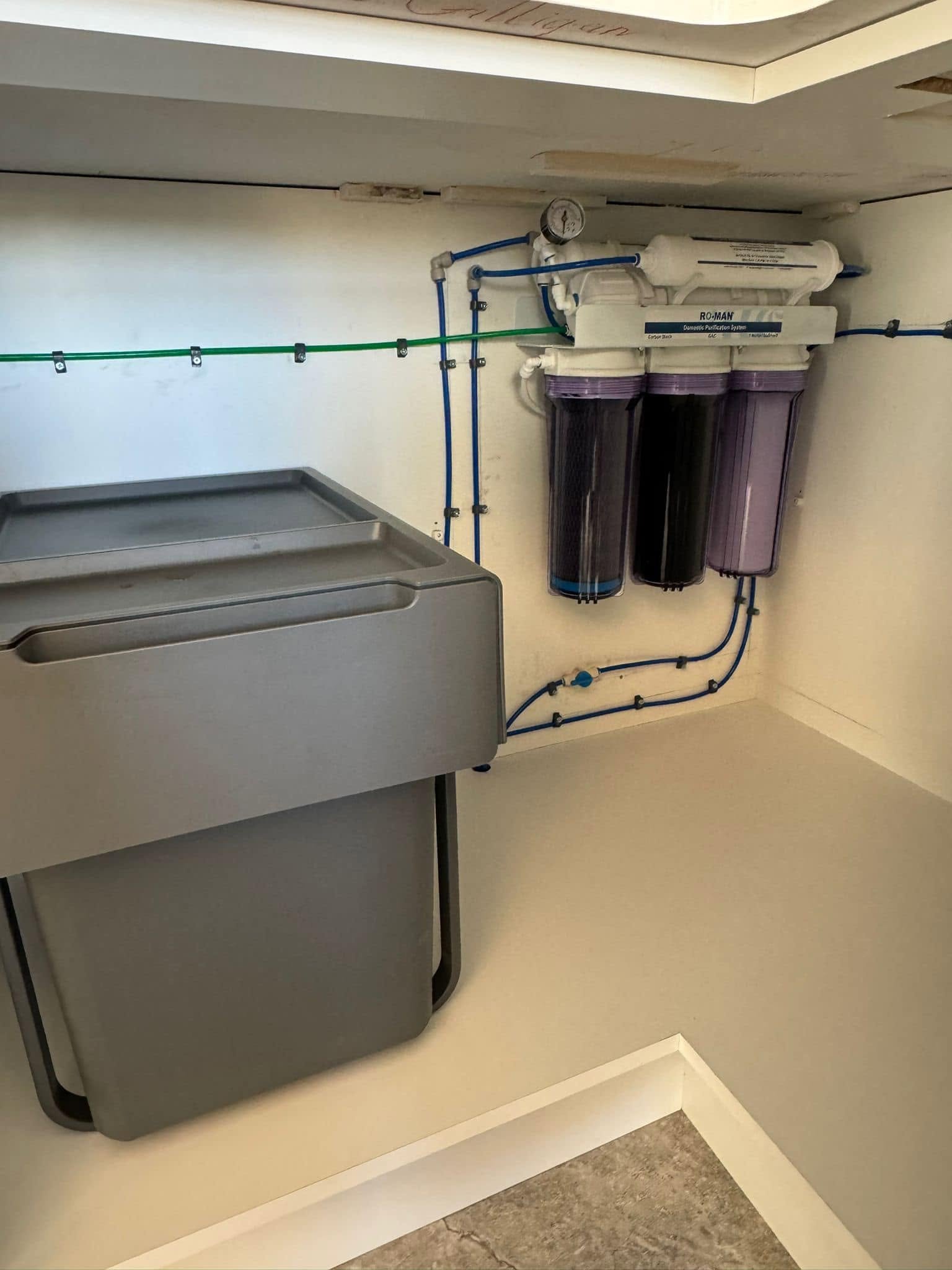 6-Stage Reverse Osmosis Filtration Installed in Donaghmore - BMK job photo 3
