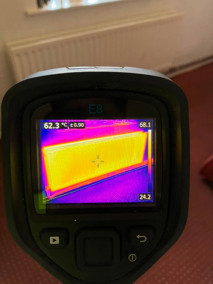 Heating System Flushing and Radiator Heat Check in Benburb - BMK job photo 1