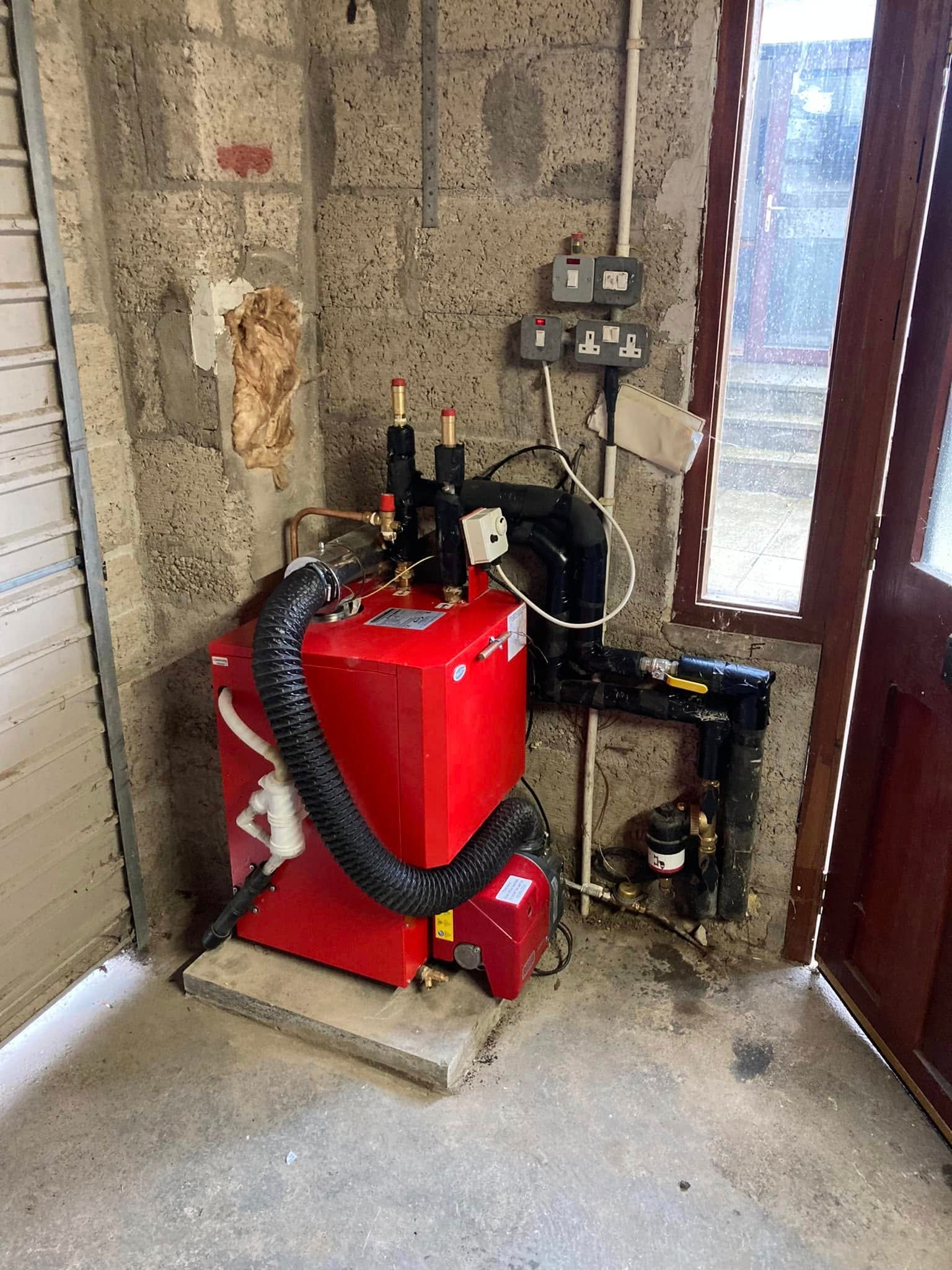 Boiler Upgrade & Hive Heating Controls Installed in Donaghmore - BMK job photo 1