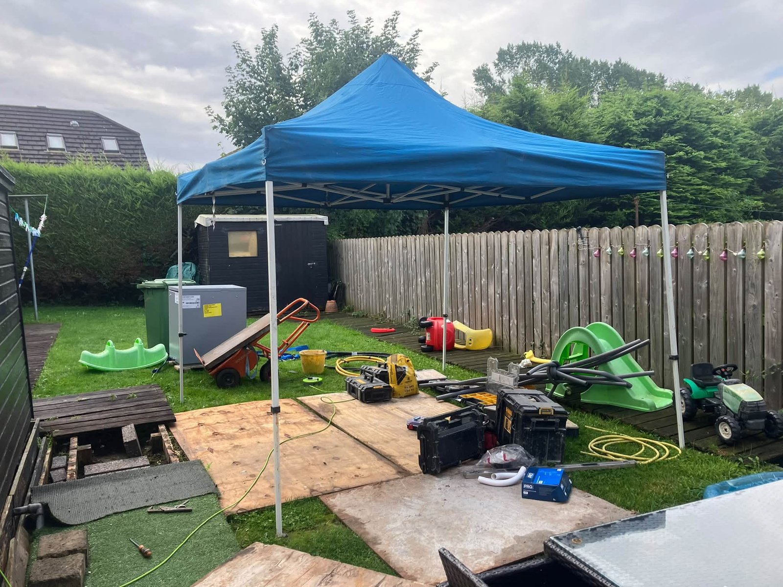 Outdoor Heating Equipment and Pipework in Coalisland - BMK job photo 1