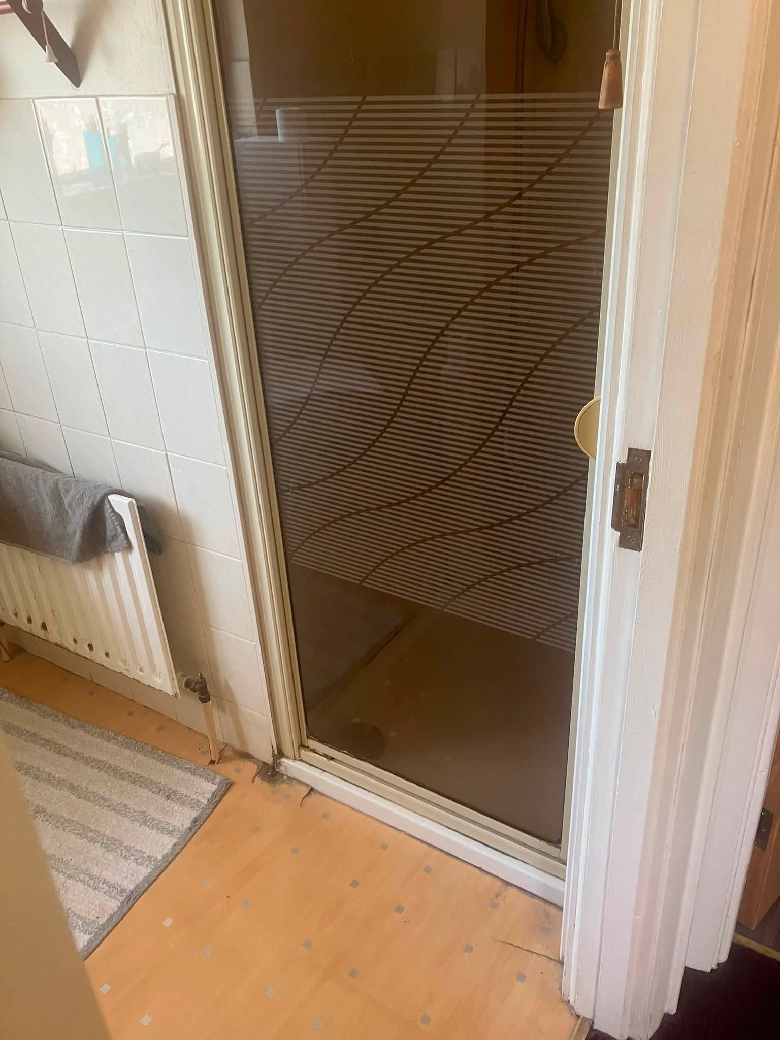 Shower Enclosure and Bathroom Update in Dungannon - BMK job photo 1