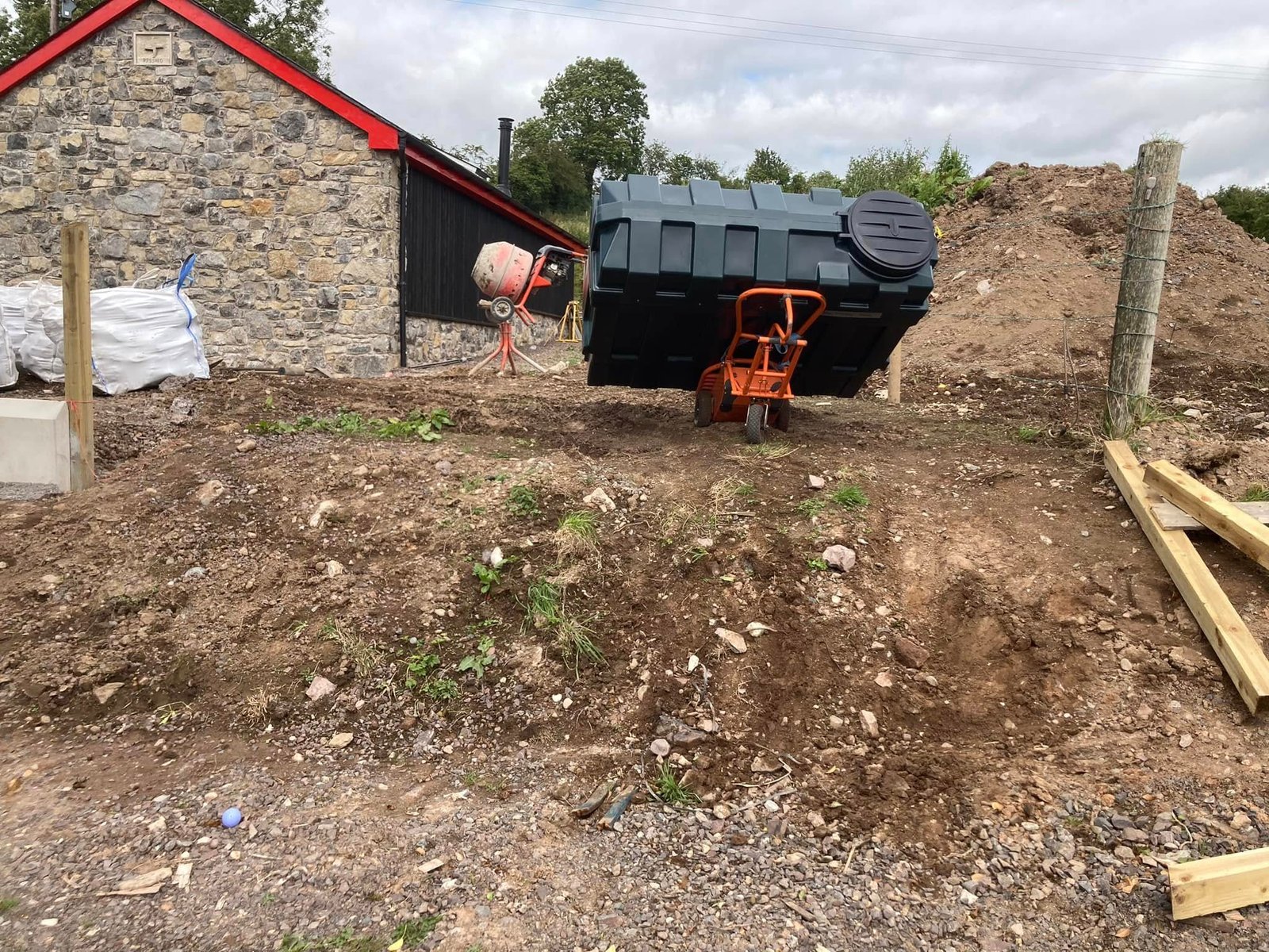 Oil Tank Replacement Recently Completed in Dungannon - BMK job photo 1