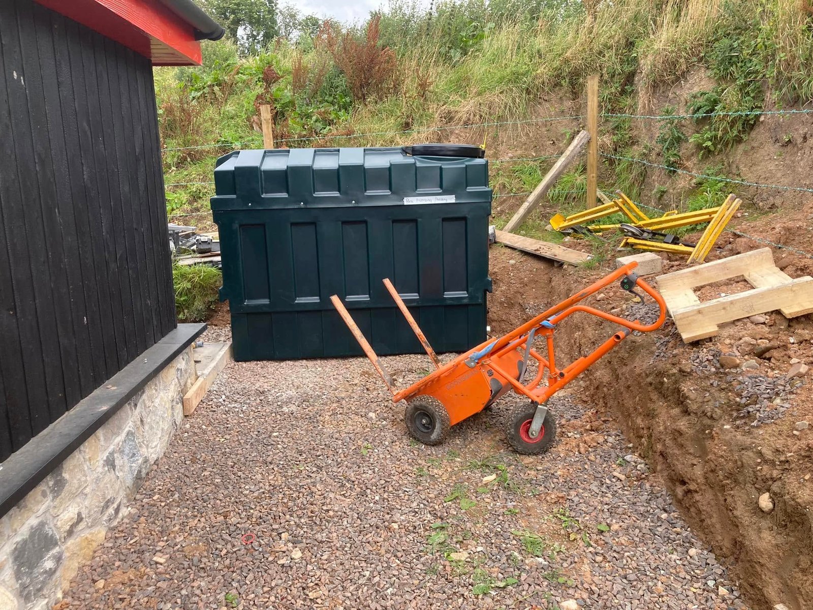 Oil Tank Replacement Recently Completed in Dungannon - BMK job photo 2