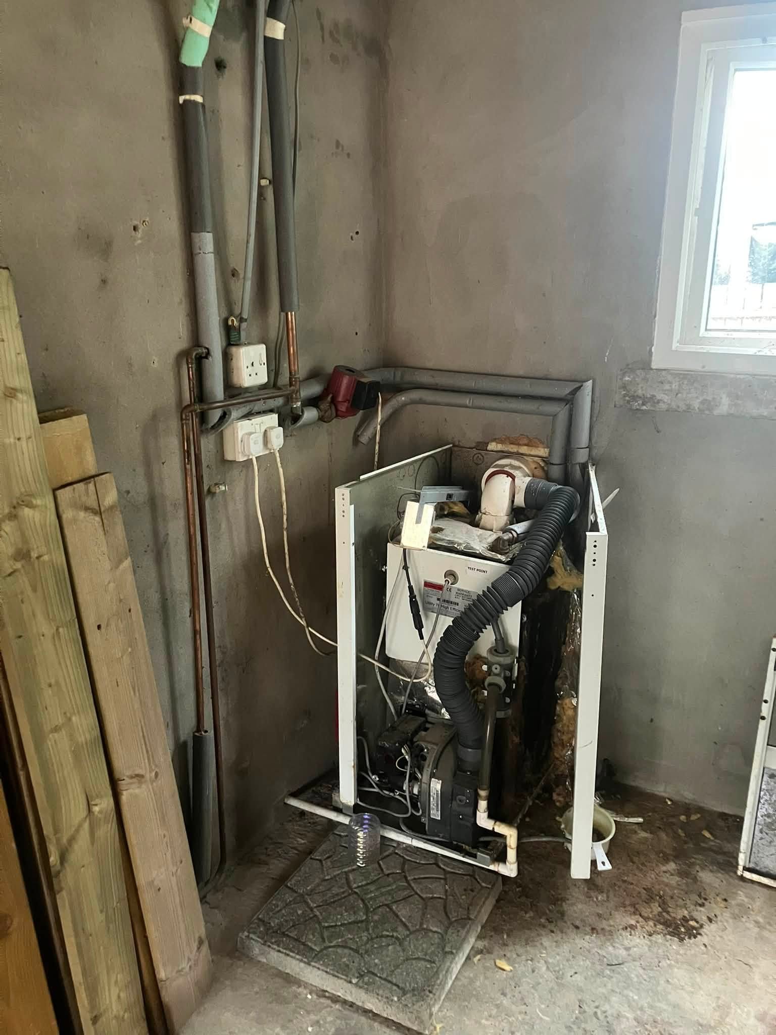Oil Boiler and Heating Pipework in Cookstown - BMK job photo 3